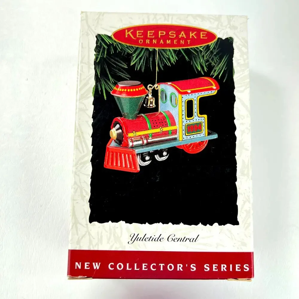 Hallmark Keepsake Ornaments Yuletide Central Collectors Series 1,2,3